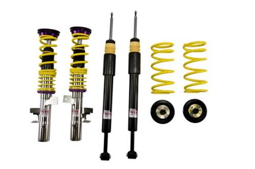 KW Suspension - 10275006 | KW V1 Height Adjustable Coilover Kit with Pre-Set Damping