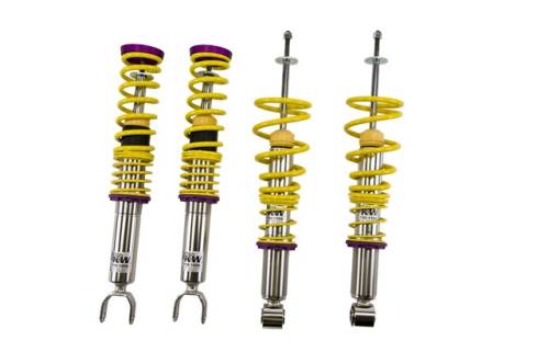KW Suspension - 10275009 | KW V1 Height Adjustable Coilover Kit with Pre-Set Damping