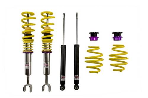 KW Suspension - 10280011 | KW V1 Height Adjustable Coilover Kit with Pre-Set Damping