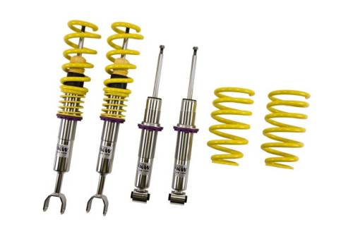 KW Suspension - 10280017 | KW V1 Height Adjustable Coilover Kit with Pre-Set Damping
