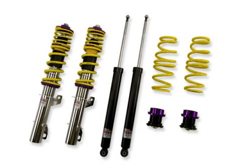 KW Suspension - 10280043 | KW V1 Height Adjustable Coilover Kit with Pre-Set Damping