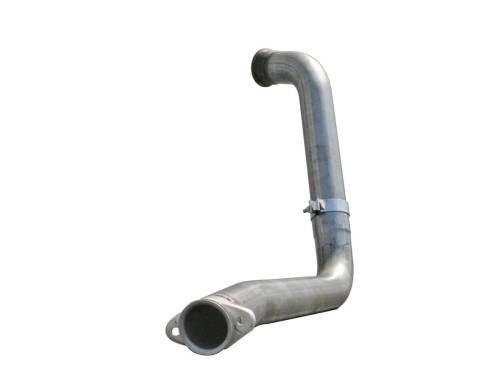 Afe - Advance Flow Engineering - 49-43012 | AFE Power Large Bore-HD 3-1/2 IN 409 Stainless Steel Down Pipe (2003-2007 F250, F350 V8-6.0L t)