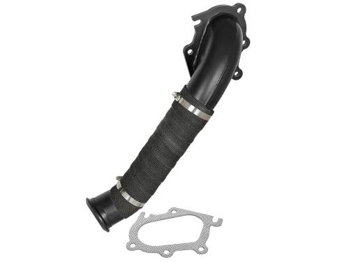 Afe - Advance Flow Engineering - 49-04093 | AFE Power ATLAS Turbo Down-Pipe (3 IN Steel) (2001-2004 Silverado, Sierra 2500 HD, 3500 HD V8-6.6L (td) LB7)