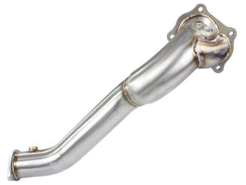 Afe - Advance Flow Engineering - 48-36701 | AFE Power Twisted Steel Down-Pipe (2008-2015 Lancer EVO L4-2.0L t)
