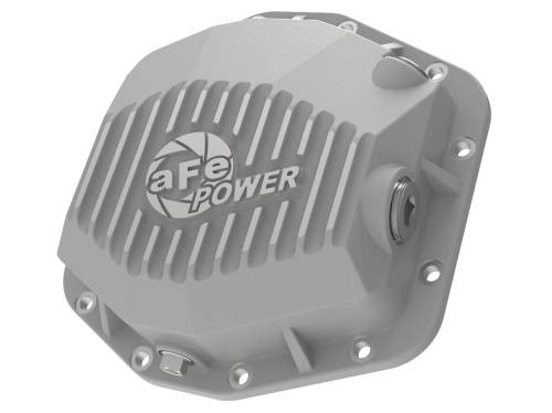 Afe - Advance Flow Engineering - 46-71290A | aFe Power Street Series Rear Differential Cover Raw w/ Machined Fins