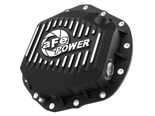 Afe - Advance Flow Engineering - 46-71260B | aFe Power Pro Series Rear Differential Cover Black w/ Machined Fins