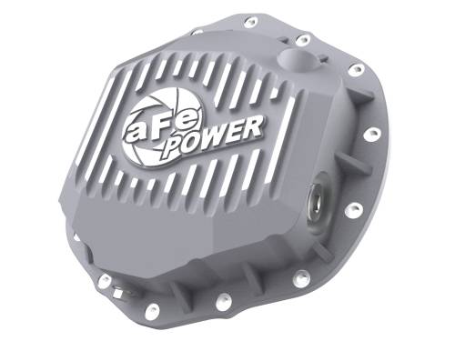 Afe - Advance Flow Engineering - 46-71260A | aFe Power Street Series Rear Differential Cover Raw w/ Machined Fins