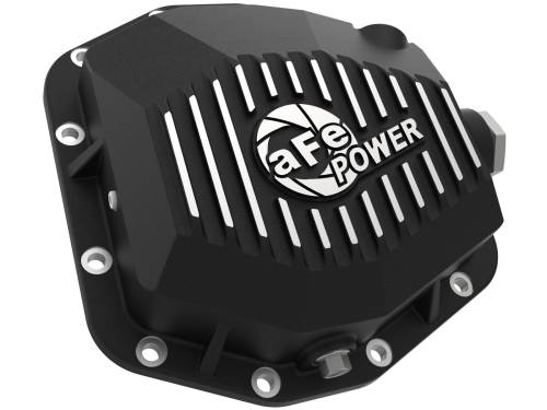 Afe - Advance Flow Engineering - 46-71190B | aFe Power Pro Series Rear Differential Cover Black w/ Machined Fins