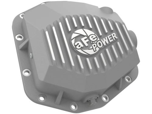 Afe - Advance Flow Engineering - 46-71190A | aFe Power Street Series Rear Differential Cover Raw w/ Machined Fins