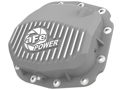 Afe - Advance Flow Engineering - 46-71180A | aFe Power Street Series Rear Differential Cover Raw w/ Machined Fins