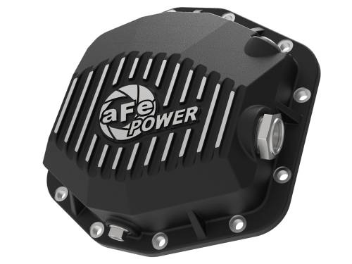 Afe - Advance Flow Engineering - 46-71170B | aFe Power Pro Series Rear Differential Cover Black w/ Machined Fins