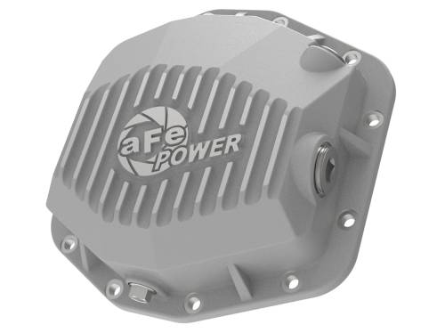 Afe - Advance Flow Engineering - 46-71170A | aFe Power Street Series Rear Differential Cover Raw w/ Machined Fins