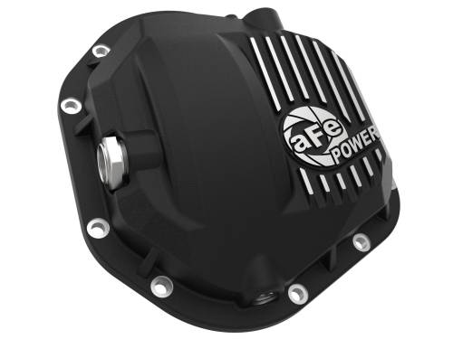Afe - Advance Flow Engineering - 46-71100B | aFe Power Pro Series Front Differential Cover Black w/ Machined Fins