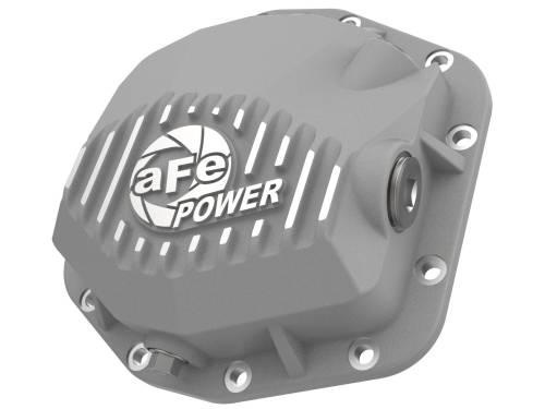 Afe - Advance Flow Engineering - 46-71090A | aFe Power Street Series Rear Differential Cover Raw w/ Machined Fins