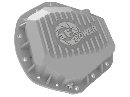 Afe - Advance Flow Engineering - 46-71060A | aFe Power Street Series Rear Differential Cover Raw w/ Machined Fins