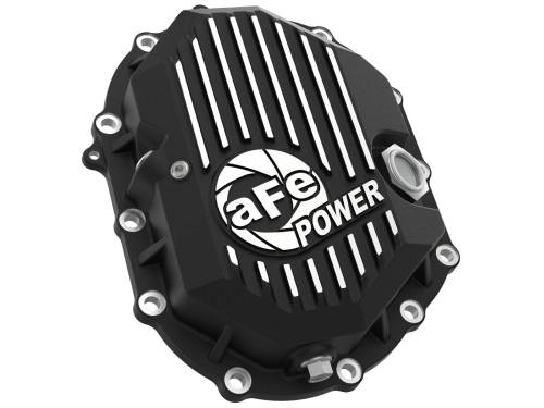 Afe - Advance Flow Engineering - 46-71050B | aFe Power Pro Series Front Differential Cover Black w/ Machined Fins