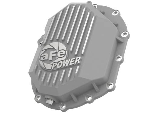 Afe - Advance Flow Engineering - 46-71050A | aFe Power Street Series Front Differential Cover Raw w/ Machined Fins