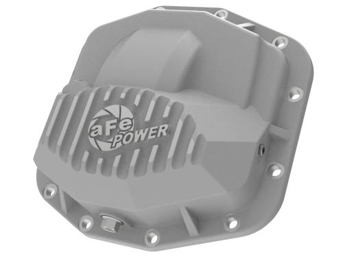 Afe - Advance Flow Engineering - 46-71030A | aFe Power Street Series Front Differential Cover Raw w/ Machined Fins