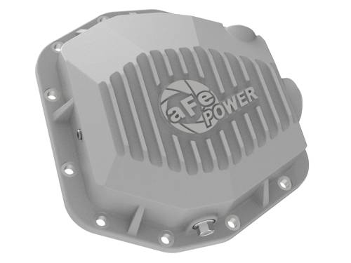 Afe - Advance Flow Engineering - 46-71000A | aFe Power Street Series Rear Differential Cover Raw w/ Machined Fins