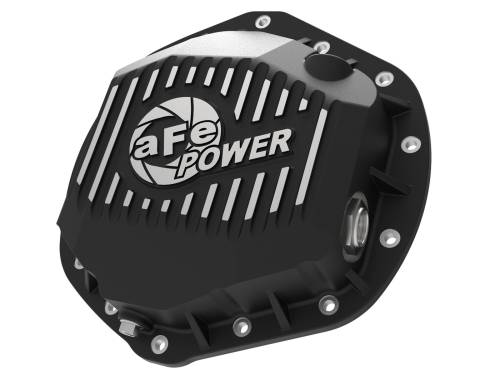 Afe - Advance Flow Engineering - 46-70392 | aFe Power Pro Series Rear Differential Cover Black w/ Machined Fins
