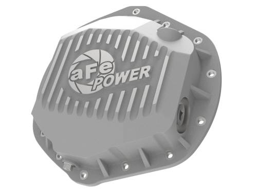 Afe - Advance Flow Engineering - 46-70390 | aFe Power Street Series Rear Differential Cover Raw w/ Machined Fins