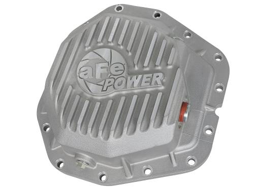 Afe - Advance Flow Engineering - 46-70380 | aFe Power Street Series Rear Differential Cover Raw w/ Machined Fins