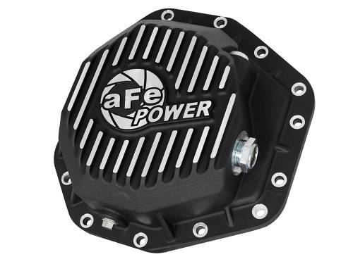 Afe - Advance Flow Engineering - 46-70352 | aFe Power Pro Series Rear Differential Cover Black w/ Machined Fins