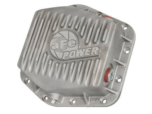 Afe - Advance Flow Engineering - 46-70300 | aFe Power Street Series Rear Differential Cover Raw w/ Machined Fins