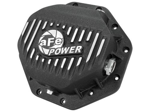 Afe - Advance Flow Engineering - 46-70272 | aFe Power Pro Series Rear Differential Cover Black w/ Machined Fins