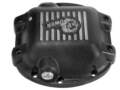 Afe - Advance Flow Engineering - 46-70192 | aFe Power Pro Series Rear Differential Cover Black w/ Machined Fins