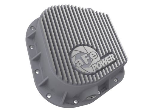 Afe - Advance Flow Engineering - 46-70150 | aFe Power Street Series Rear Differential Cover Raw w/ Machined Fins