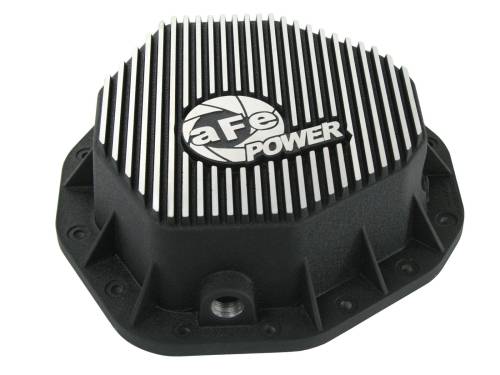 Afe - Advance Flow Engineering - 46-70092 | aFe Power Pro Series Rear Differential Cover Black w/ Machined Fins