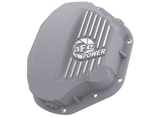 Afe - Advance Flow Engineering - 46-70030 | aFe Power Street Series Rear Differential Cover Raw w/ Machined Fins