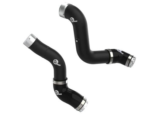 Afe - Advance Flow Engineering - 46-20744-B | AFE Power BladeRunner Aluminum Hot and Cold Charge Pipe Kit Black (2023-2026 Colorado, Canyon L4-2.7L t)