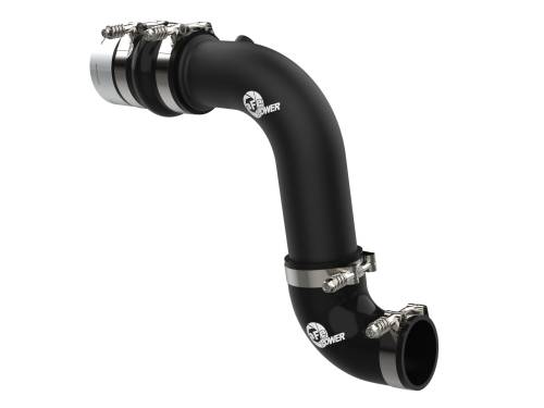 Afe - Advance Flow Engineering - 46-20689-B | AFE Power BladeRunner 3 IN Aluminum Cold Charge Pipe Black (2023-2025 F250, F350 Super Duty V8-6.7L td)
