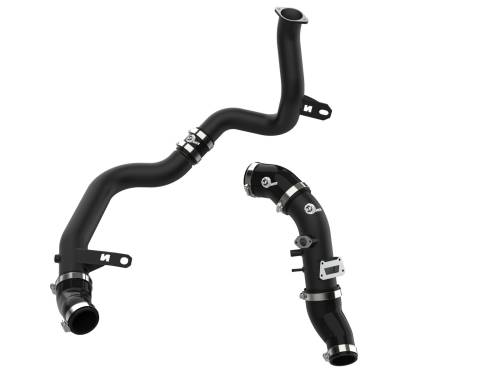 Afe - Advance Flow Engineering - 46-20624-B | AFE Power BladeRunner Aluminum Hot and Cold Charge Pipe Kit Black (2022-2023 Kona N L4-2.0L t)