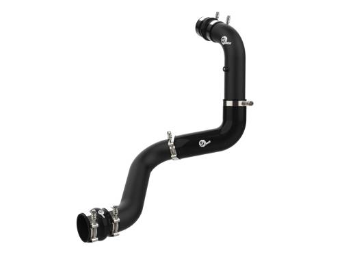 Afe - Advance Flow Engineering - 46-20448-B | AFE Power BladeRunner 3 IN Aluminum Hot Charge Pipe Black (2020-2025 Silverado, Sierra 2500 HD, 3500 HD V8-6.6L (td) L5P)