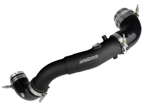 Afe - Advance Flow Engineering - 46-20408-B | AFE Power BladeRunner 2-1/2 IN to 3 IN Aluminum Hot-Side Charge Pipe Black (2020-2025 Z4 M40i L6-3.0L (t) B58)