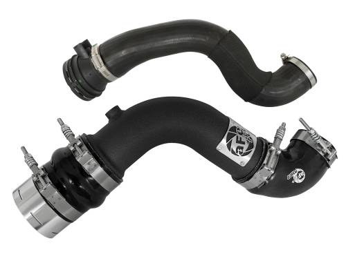 Afe - Advance Flow Engineering - 46-20319-B | AFE Power BladeRunner 3 IN Aluminum Cold Charge Pipe Black (2017-2022 F250, F350 Super Duty V8-6.7L td)