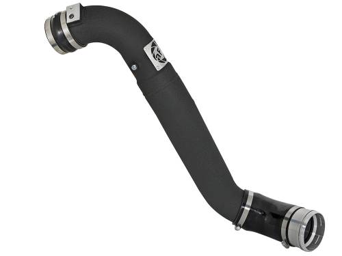 Afe - Advance Flow Engineering - 46-20299-B | AFE Power BladeRunner 3-1/2 IN to 3 IN Aluminum Cold Charge Pipe Black (2017-2020 F150, Raptor V6-3.5L tt)