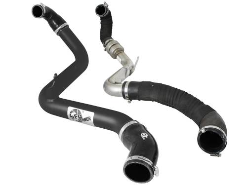 Afe - Advance Flow Engineering - 46-20188-B | AFE Power BladeRunner 2-1/2 IN Aluminum Hot Charge Pipe Black (2013-2018 Focus ST L4-2.0L t)