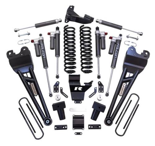 ReadyLIFT Suspensions - 43-23440 | ReadyLift 4 Inch Max3.3 Suspension System with Falcon Shocks