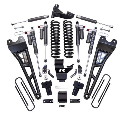 ReadyLIFT Suspensions - 43-27440 | ReadyLift 4 Inch Max3.3 Suspension System with Falcon Shocks