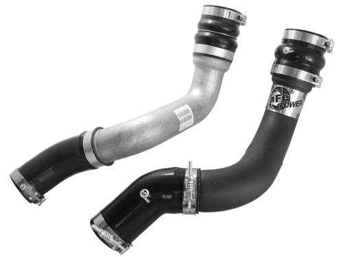 Afe - Advance Flow Engineering - 46-20139-B | AFE Power BladeRunner 3 IN Aluminum Cold Charge Pipe Black (2013-2018 Ram 2500, 3500 L6-6.7L td)
