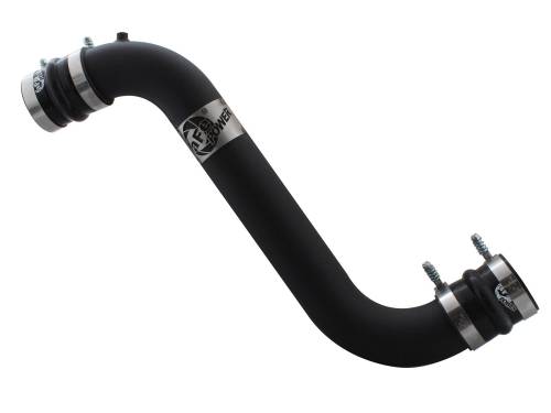 Afe - Advance Flow Engineering - 46-20118 | AFE Power BladeRunner 3 IN Aluminum Cold Charge Pipe Black (2011-2016 Silverado, Sierra 2500 HD, 3500 HD V8-6.6L (td) LML)