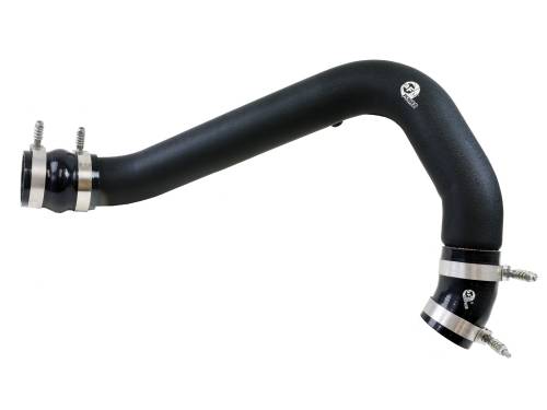 aFe Power - 46-20108-B | BladeRunner 3 IN Aluminum Hot Charge Pipe Black (Ford Diesel V8-6.0L td)