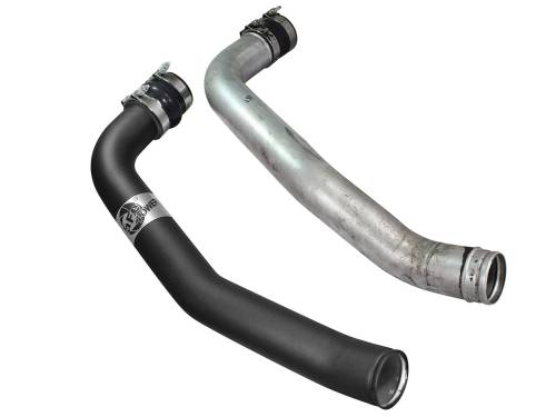 aFe Power - 46-20098-B | BladeRunner 3 IN Aluminum Cold Charge Pipe Black (Ford Diesel V8-7.3L td)
