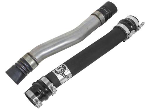 aFe Power - 46-20088-B | BladeRunner 2-3/4 IN Aluminum Hot Charge Pipe Black (Dodge Diesel L6-6.78L td)