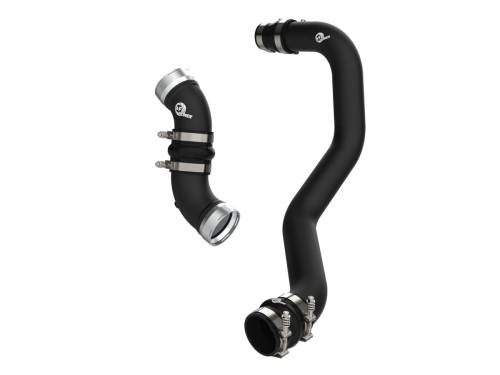 Afe - Advance Flow Engineering - 46-20054-B | BladeRunner Aluminum Hot and Cold Charge Pipe Kit Black (GM Diesel V8-6.6L td)