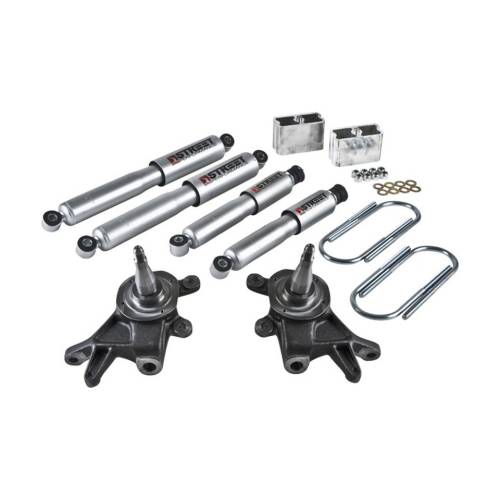 Belltech - 440SP | 2 Inch Front / 3 Inch Rear Lowering Kit with Street Performance Shocks (1983-1997 Pickup/Hardbody 2WD)